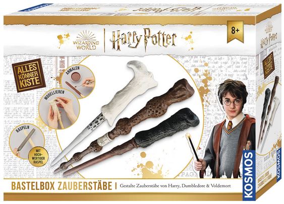 Harry Potter - Bastelbox Zauberstäbe – Sieben Königslande