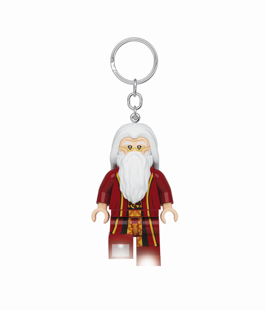 Harry Potter - LEGO® - Albus Dumbledore Schlüsselanhänger mit Taschenlampe