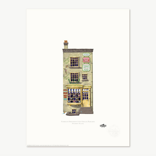 Harry Potter - Kunstdruck - Spellbinding Shops: Florean Fortescue´s Ice-Cream Parlour