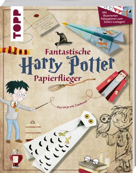 Harry Potter - Fantastische Harry-Potter-Papierflieger