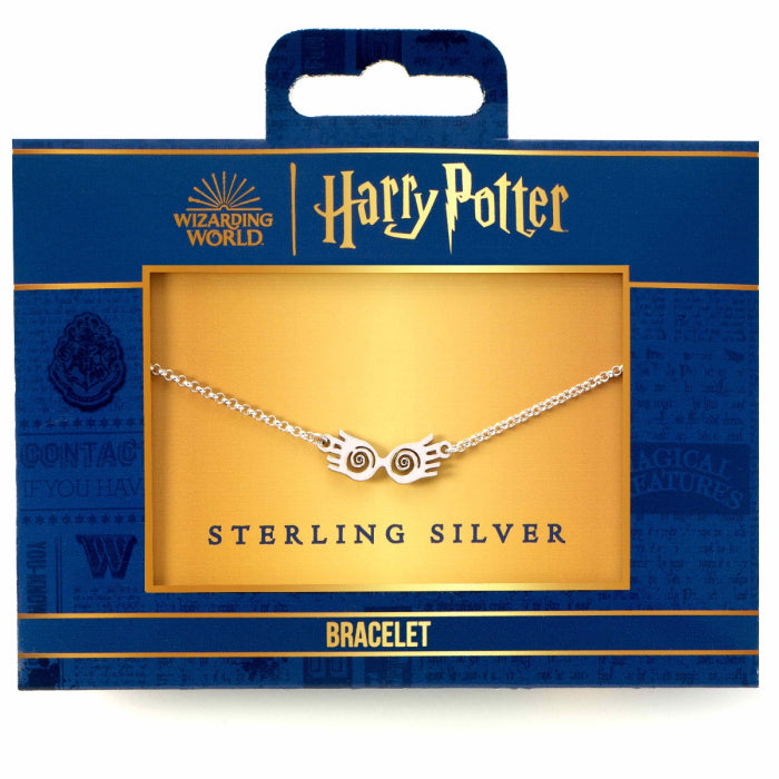 Harry Potter - Luna Brille Armband - Sterling Silber