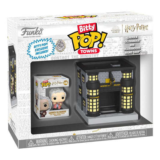 Harry Potter - Garrick Ollivander & Shop - Bitty Pop! Towns