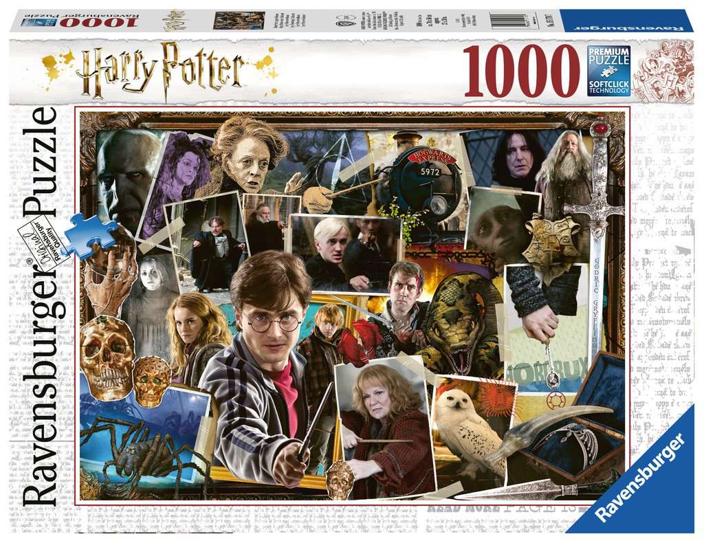 Harry Potter - Puzzle - Harry Potter gegen Voldemort (1000 Teile)