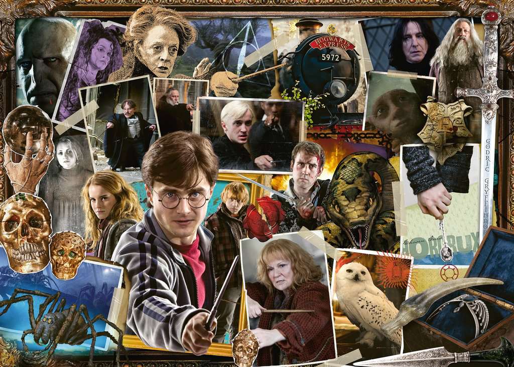 Harry Potter - Puzzle - Harry Potter gegen Voldemort (1000 Teile)