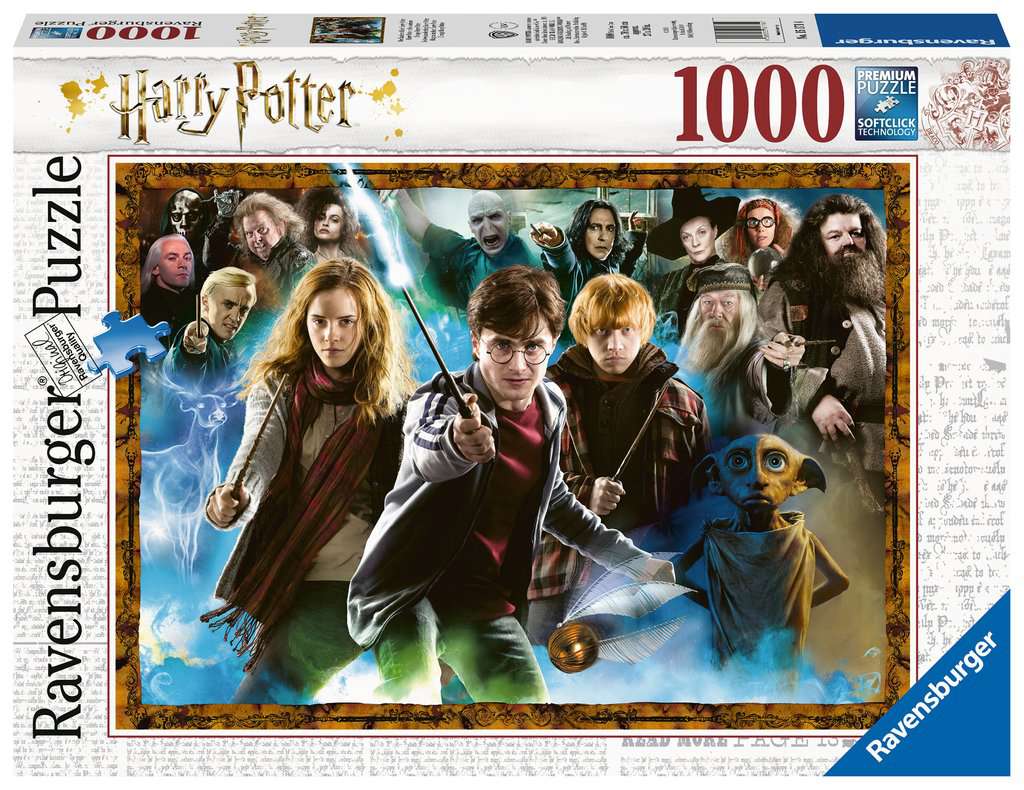 Harry Potter - Puzzle - Der Zauberschüler Harry Potter (1000 Teile)