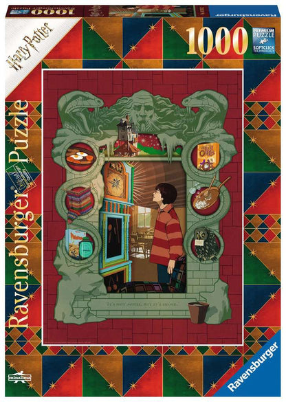 Harry Potter - Puzzle - Harry Potter bei der Weasley Familie (1000 Teile)