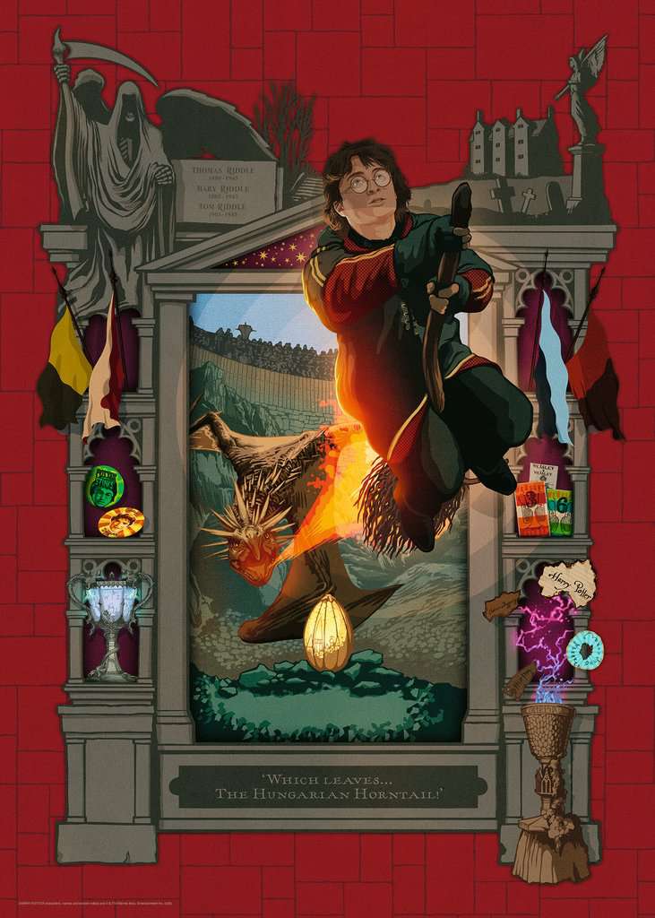 Harry Potter - Puzzle - Harry Potter und das Trimagische Turnier (1000 Teile)