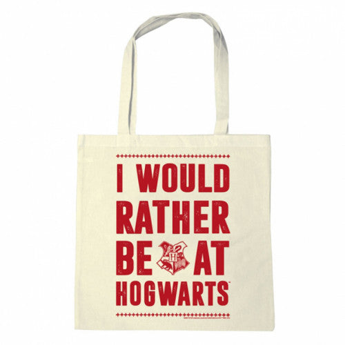 Harry Potter - Tragetasche - I would rather be at Hogwarts