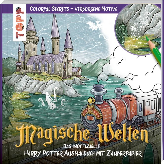 Harry Potter - Colorful Secrets - Magische Welten auf Zauberpapier