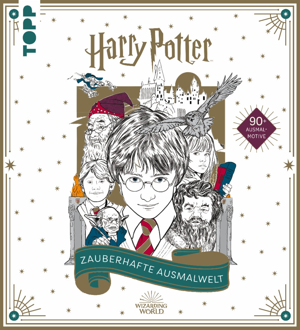 Harry Potter - Zauberhafte Ausmalwelt