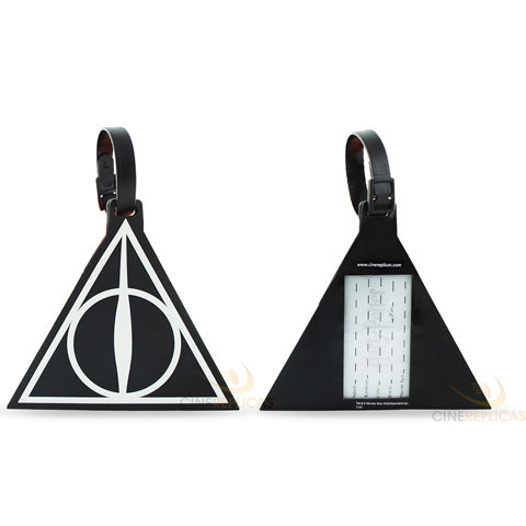 Harry Potter - Gepäck-Etikett - Logo Deathly Hallow
