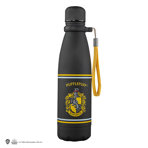 Harry Potter - Wasserflasche mit Band - Hufflepuff