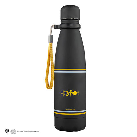 Harry Potter - Wasserflasche mit Band - Hufflepuff