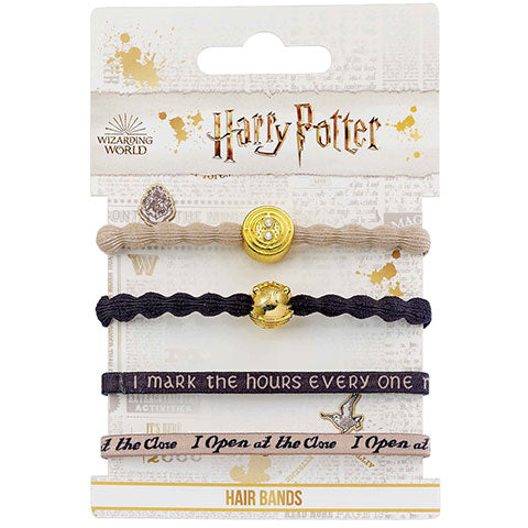 Harry Potter - Haarband-Set - Zeitumkehrer & Goldener Schnatz