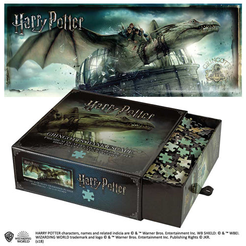 Harry Potter - Puzzle - Flucht aus Gringotts (1000 Teile)