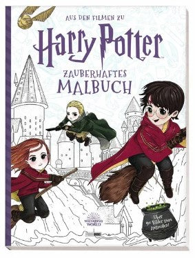 Harry Potter - Zauberhaftes Malbuch
