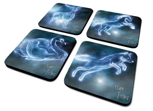 Harry Potter - Untersetzer - 4er-Pack - Patronus