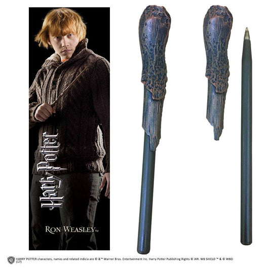 Harry Potter - Ron Weasley Zauberstabstift und Lesezeichen