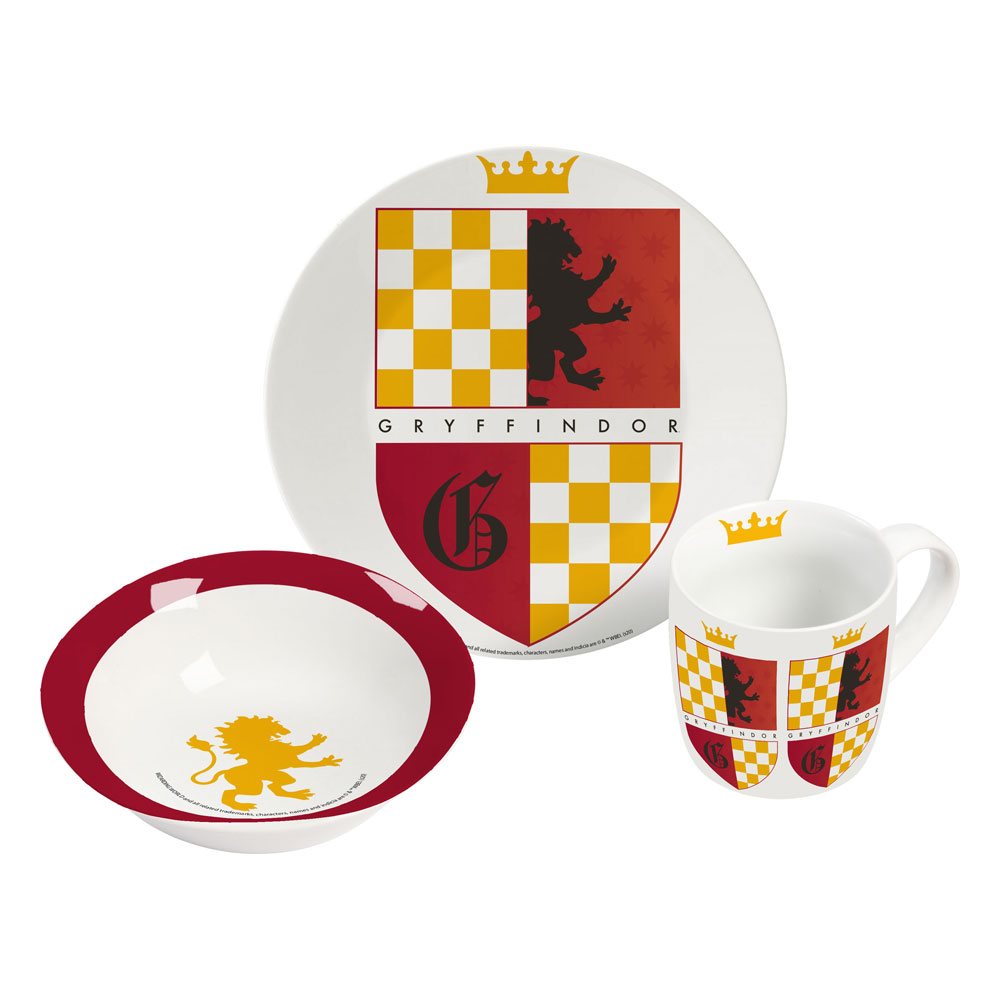 Harry Potter - Frühstücks-Set - Gryffindor